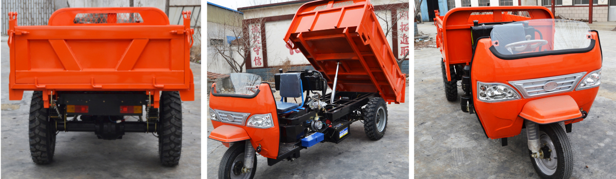 Vehículo diésel de 3 ruedas