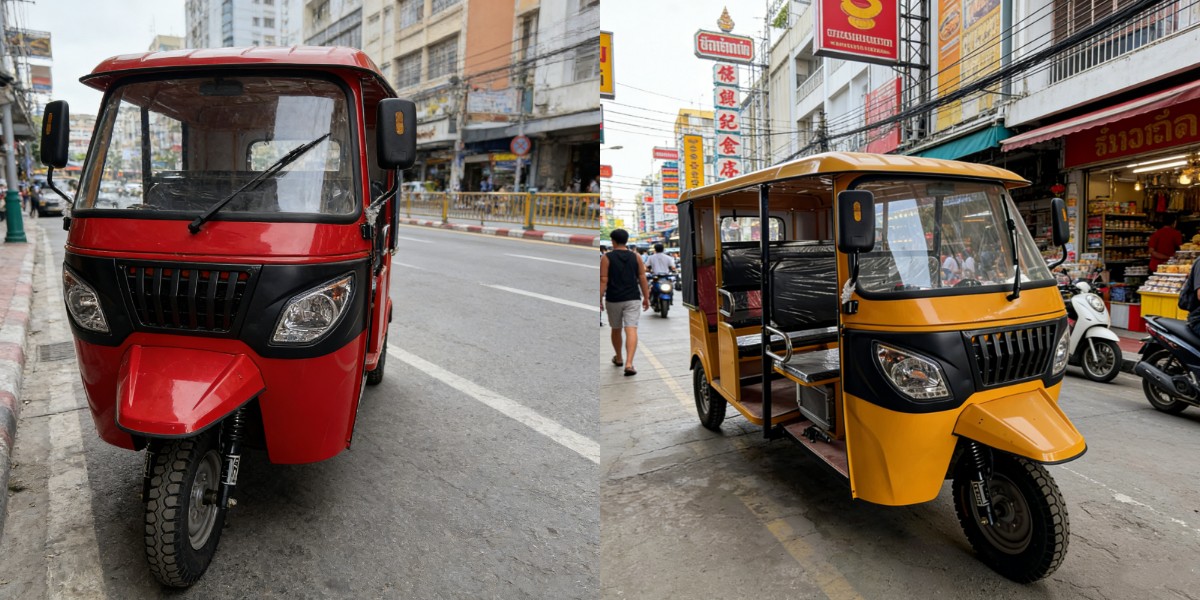 Uber rickshaw