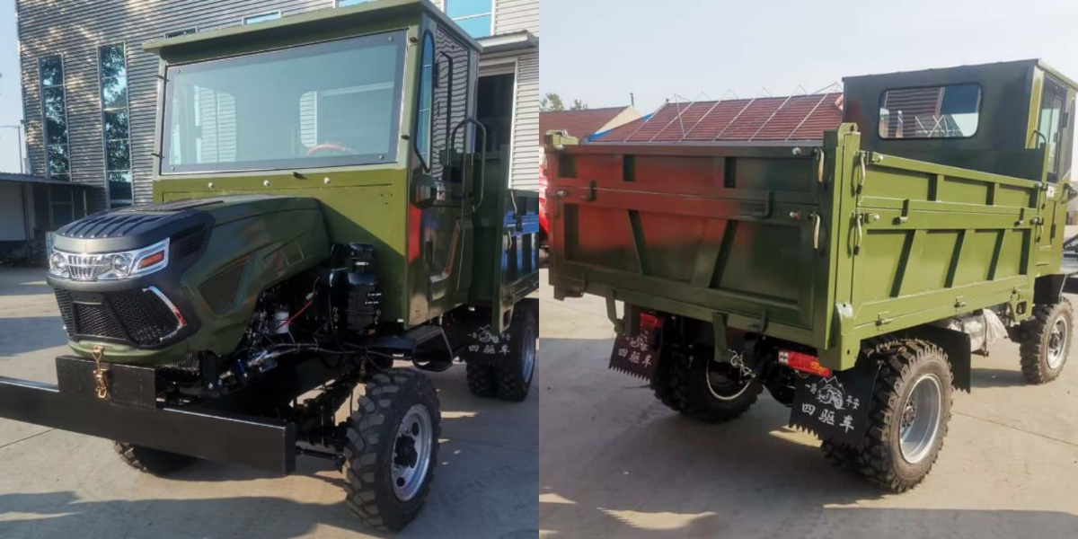 5-Tonnen-Gelände-Diesel-Dumper für die Landwirtschaft