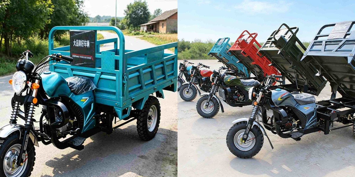 Triciclo de carga de gasolina de 150cc