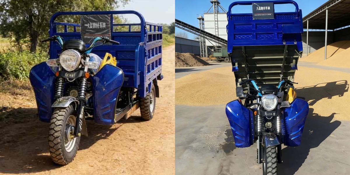 tricycle cargo à essence de qualité commerciale