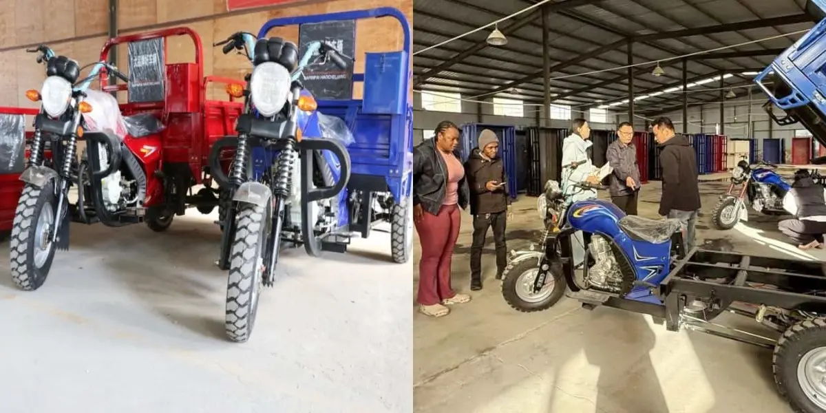 دراجة نارية ذات ثلاث عجلات