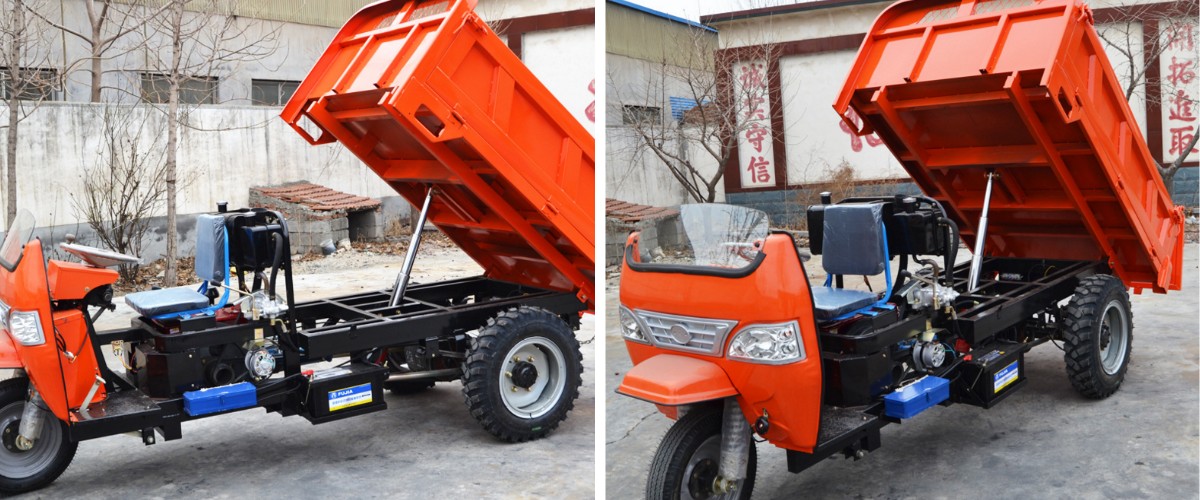 Vehículo diésel de 3 ruedas