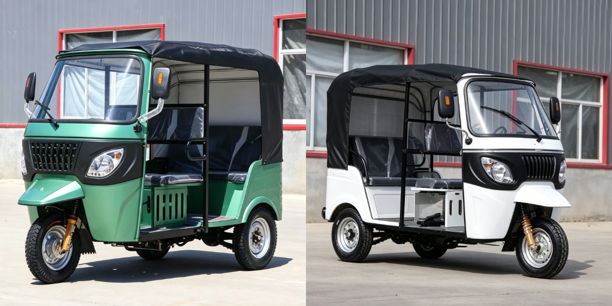 Tuk tuk de gasolina de largo alcance